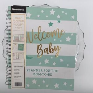 Pembrook Baby‎ Planner Journal Mom To Be Pregnancy Tracker 12 Months